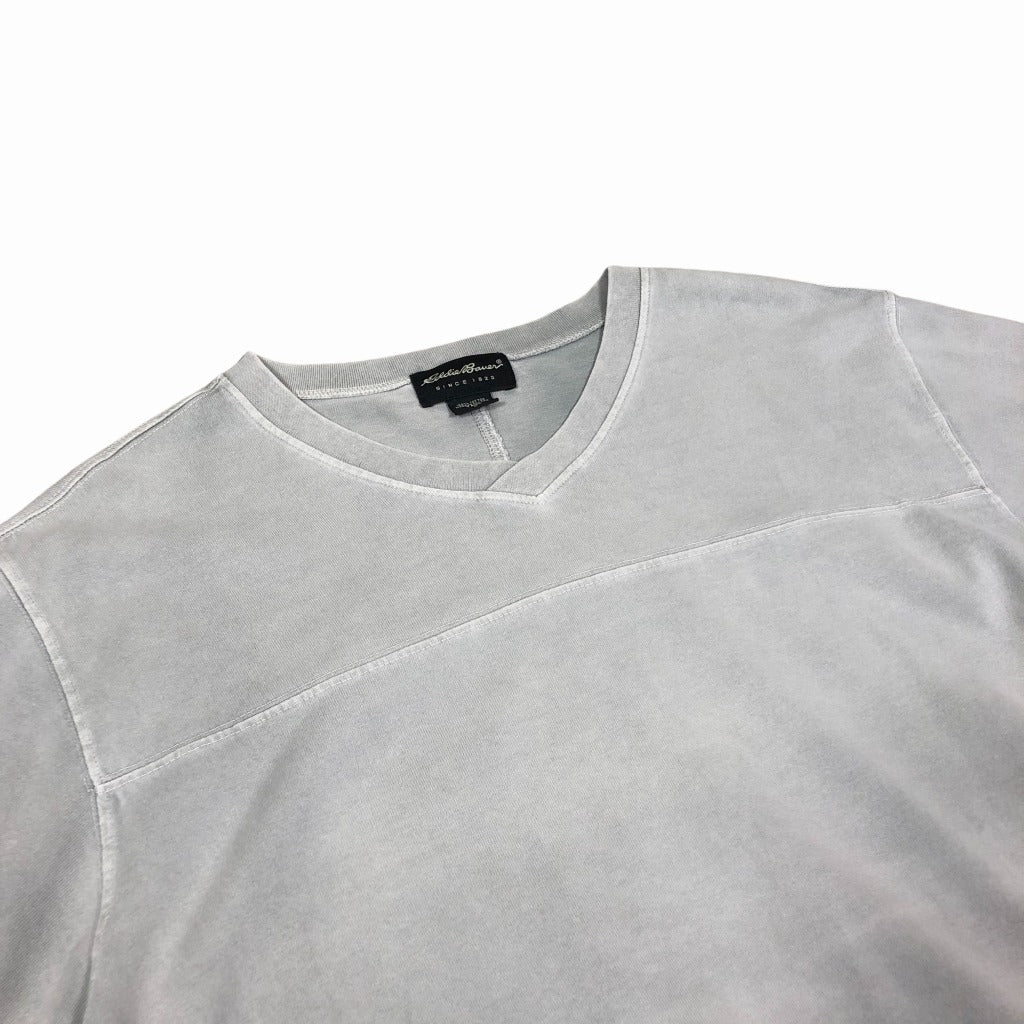 90s Eddie Bauer Plain Long Sleeve T-Shirt L [ 10016 ]