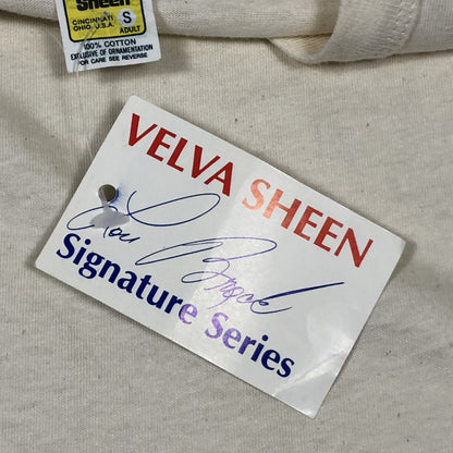 80s Velva Sheen Long Sleeve T-Shirts S [ 10018 ]