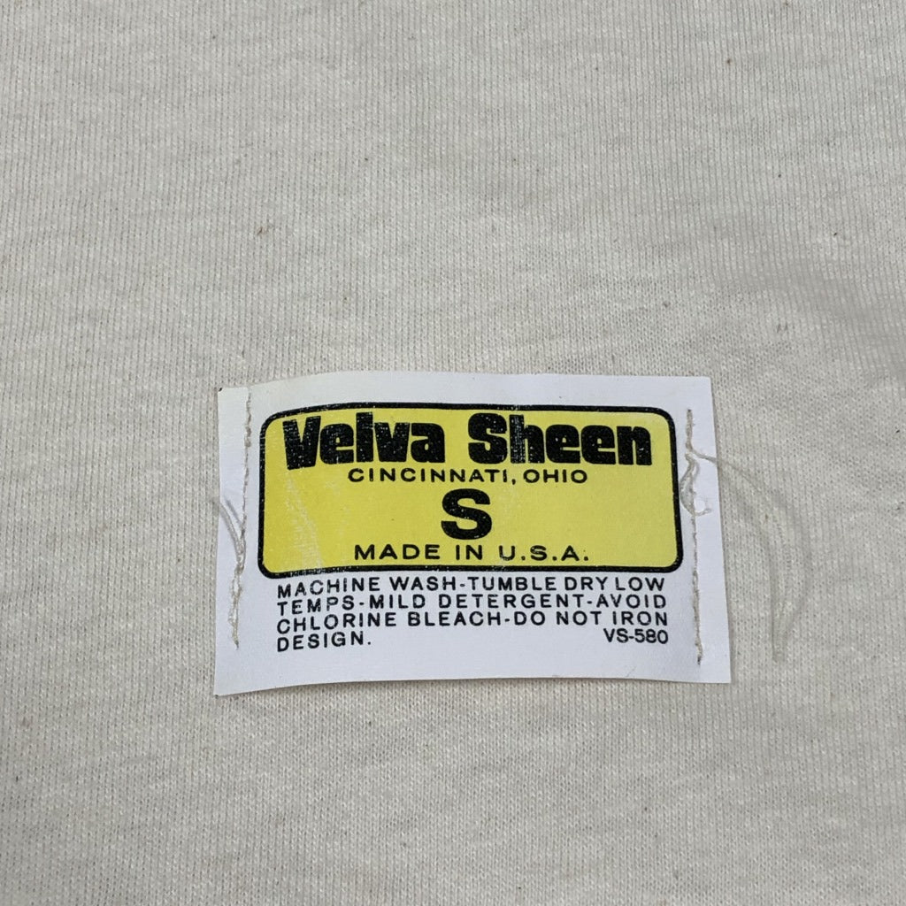 80s Velva Sheen Long Sleeve T-Shirts S [ 10018 ]