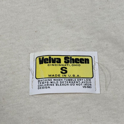 80s Velva Sheen Long Sleeve T-Shirts S [ 10018 ]