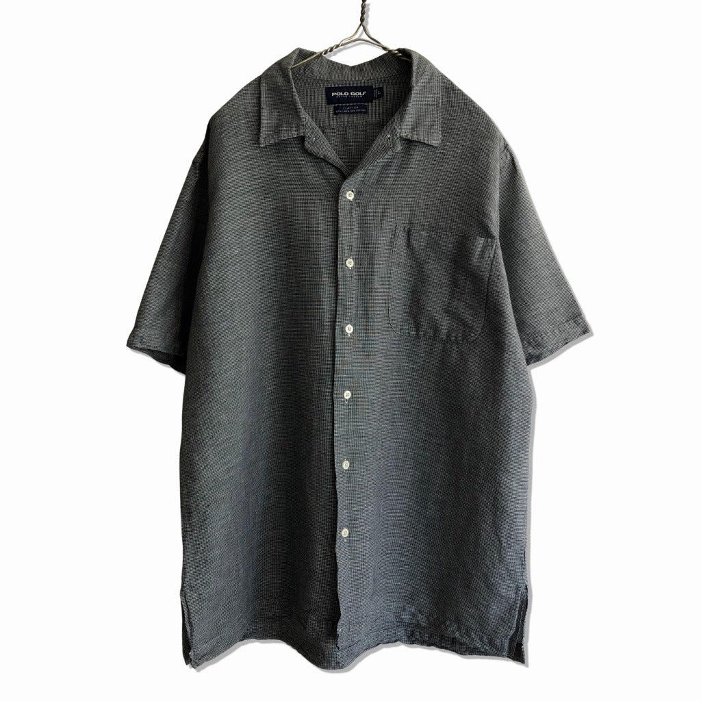 90s POLO GOLF CLAYTON Allover Print Shirt L [ 10024 ]