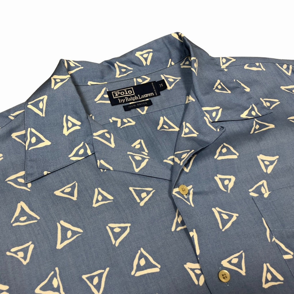 90s Polo by Ralph Lauren Hawaiian Shirt M [ 10027 ]