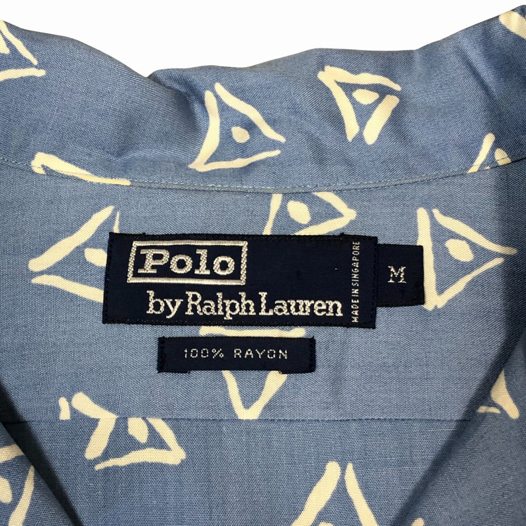 90s Polo by Ralph Lauren Hawaiian Shirt M [ 10027 ]