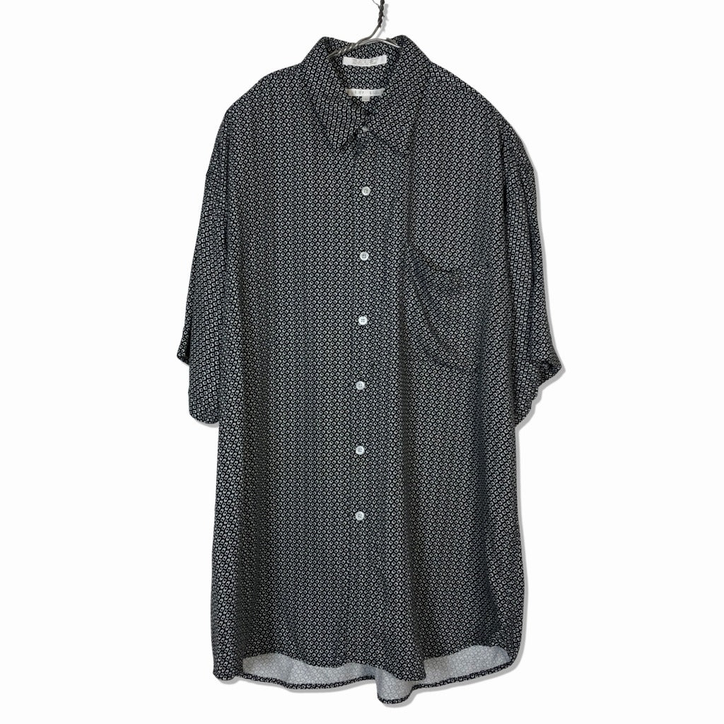 90s PERRY ELLIS Allover Print Shirt L [ 10030 ]