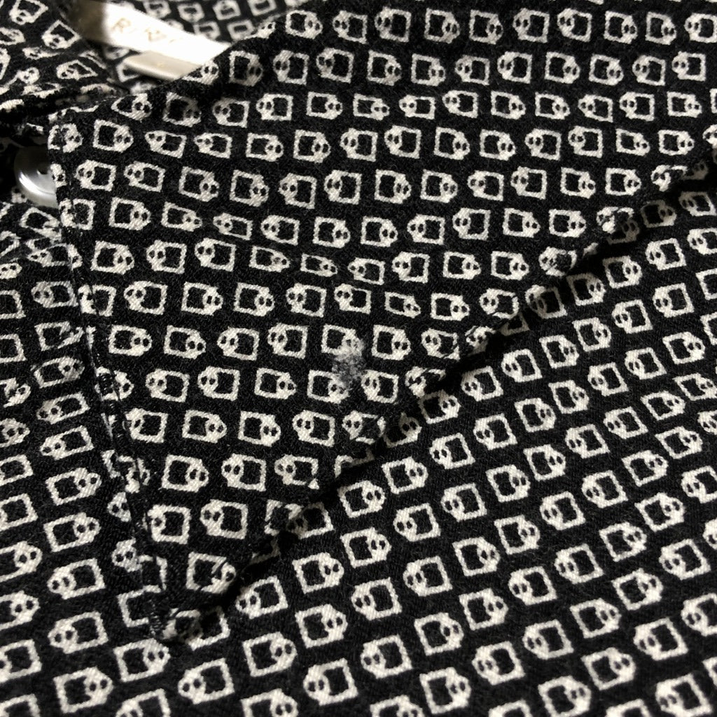 90s PERRY ELLIS Allover Print Shirt L [ 10030 ]