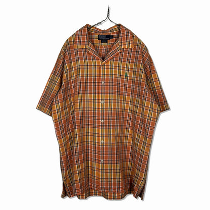 90s Polo by Ralph Lauren CALDWELL Allover Print Shirt L [ 10033 ]