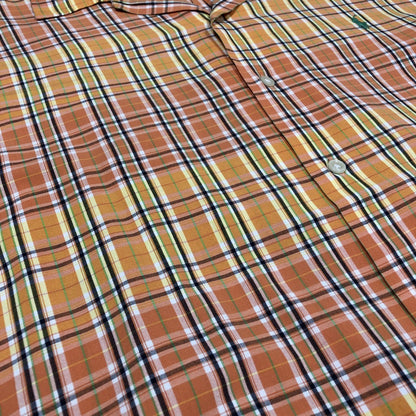 90s Polo by Ralph Lauren CALDWELL Allover Print Shirt L [ 10033 ]