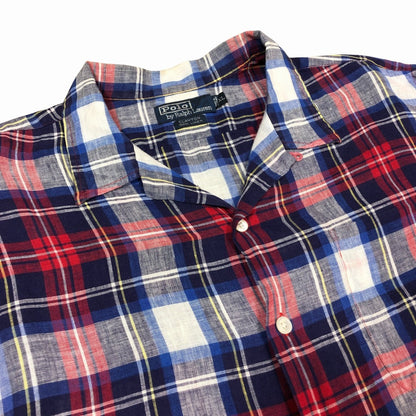90s Polo by Ralph Lauren CLAYTON Allover Print Shirt XL [ 10034 ]