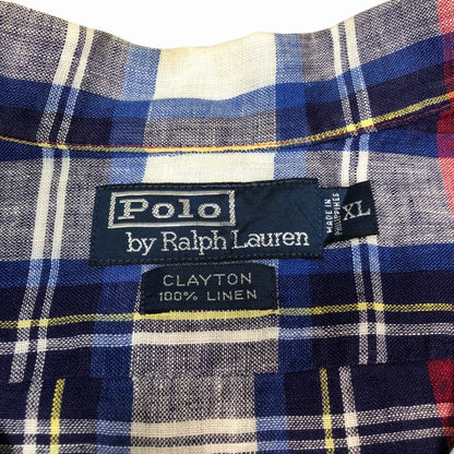90s Polo by Ralph Lauren CLAYTON Allover Print Shirt XL [ 10034 ]