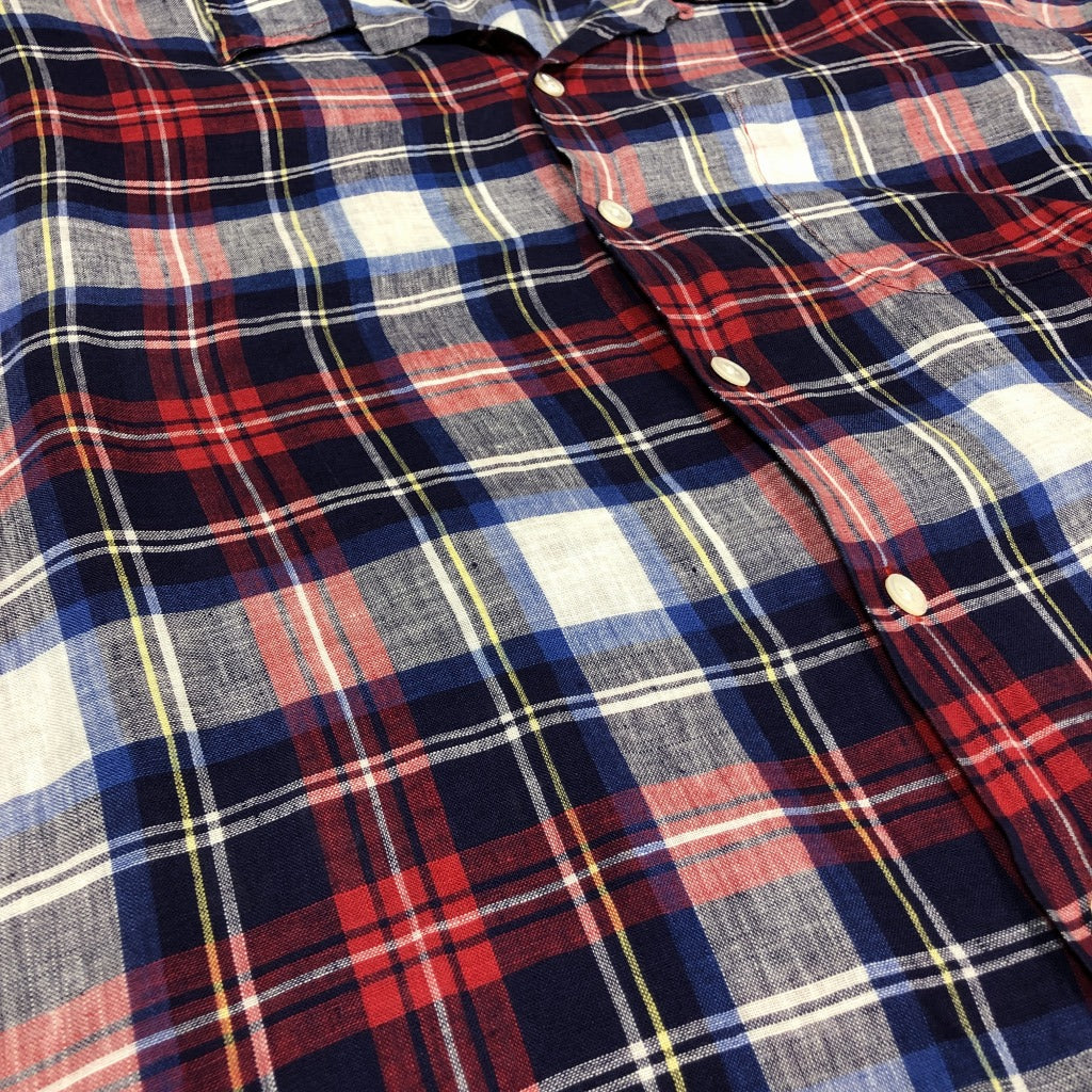 90s Polo by Ralph Lauren CLAYTON Allover Print Shirt XL [ 10034 ]