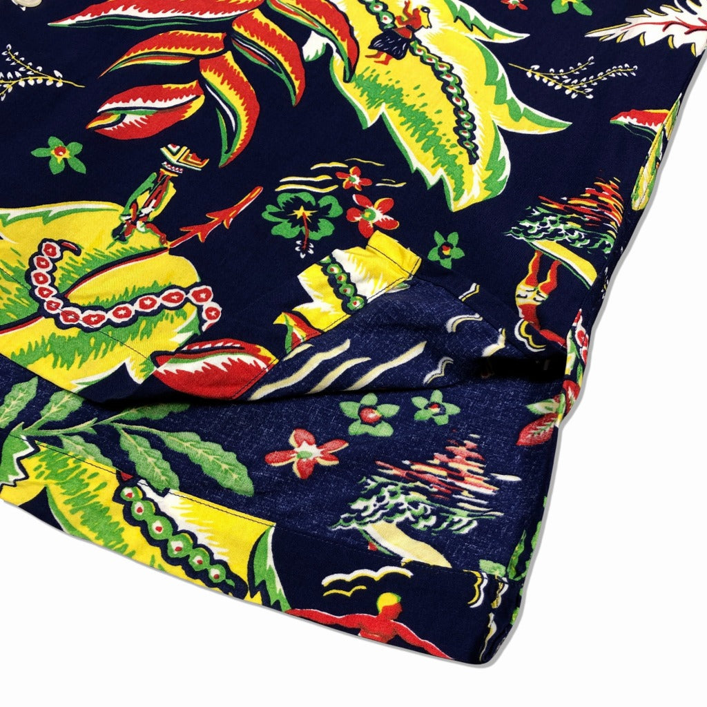 00s Polo by Ralph Lauren RALPH LAUREN CALDWELL Hawaiian Shirt M [ 10038 ]