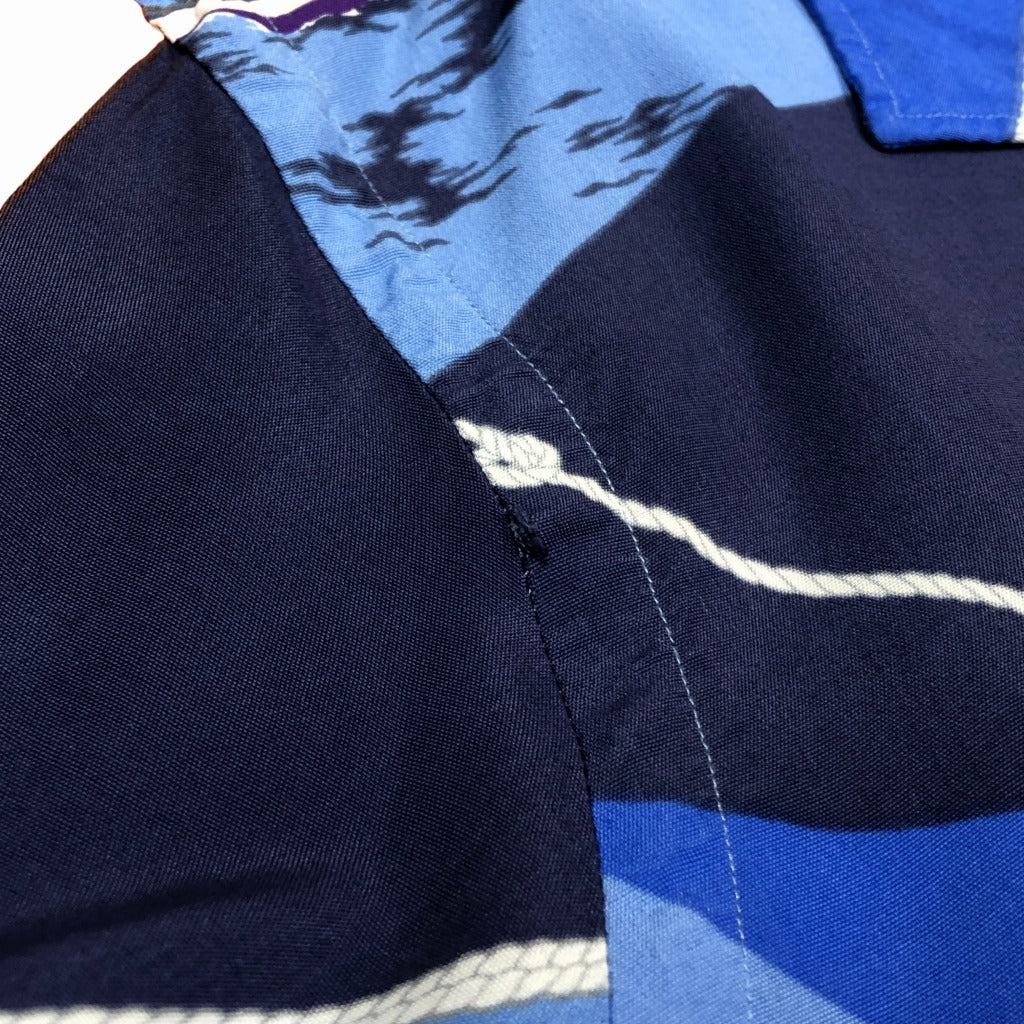 00s Polo by Ralph Lauren RALPH LAUREN CUSTOM FIT Allover Print Shirt XL [ 10040 ]