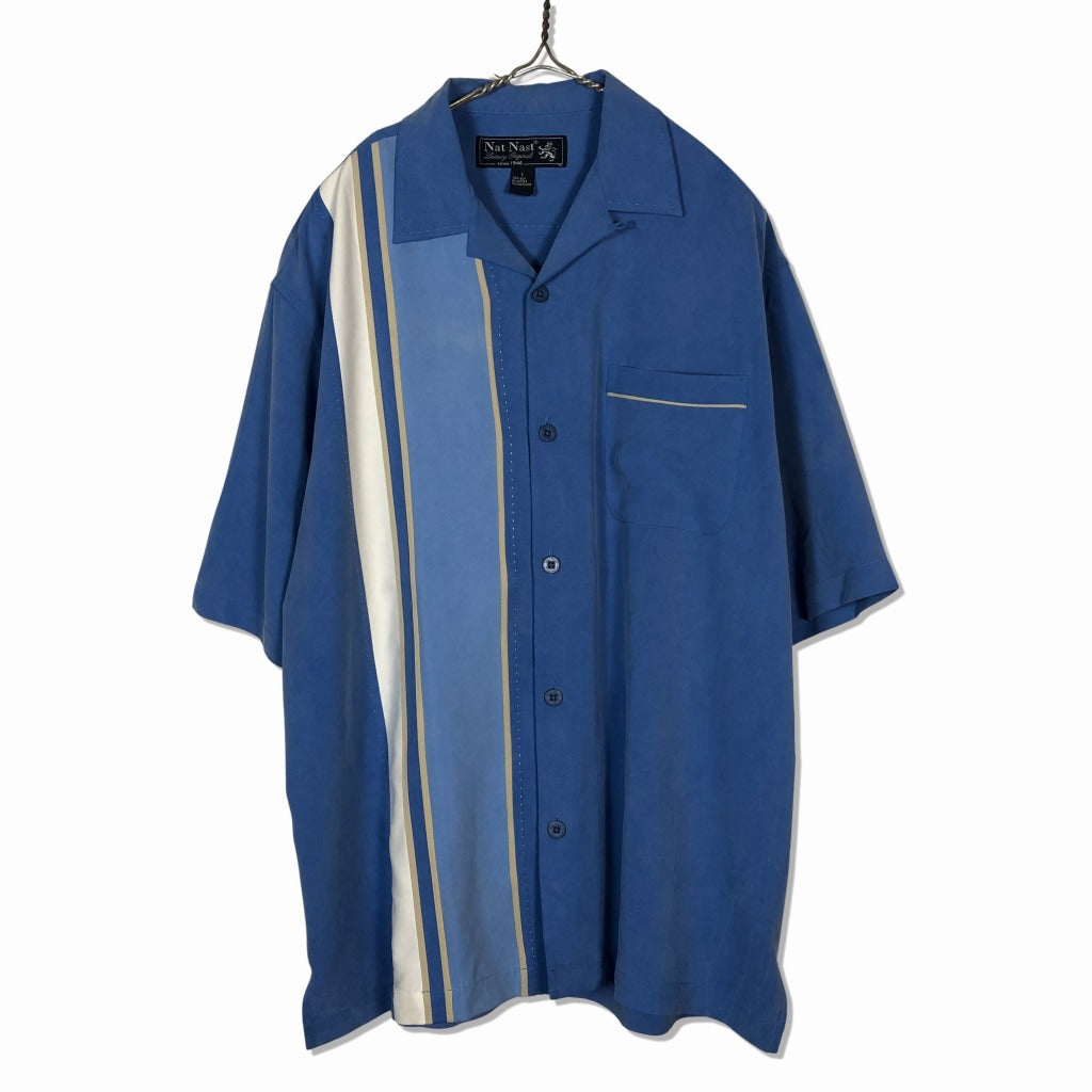 90s Nat Nast Short Sleeve Shirts L [ 10041 ]