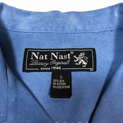 90s Nat Nast Short Sleeve Shirts L [ 10041 ]