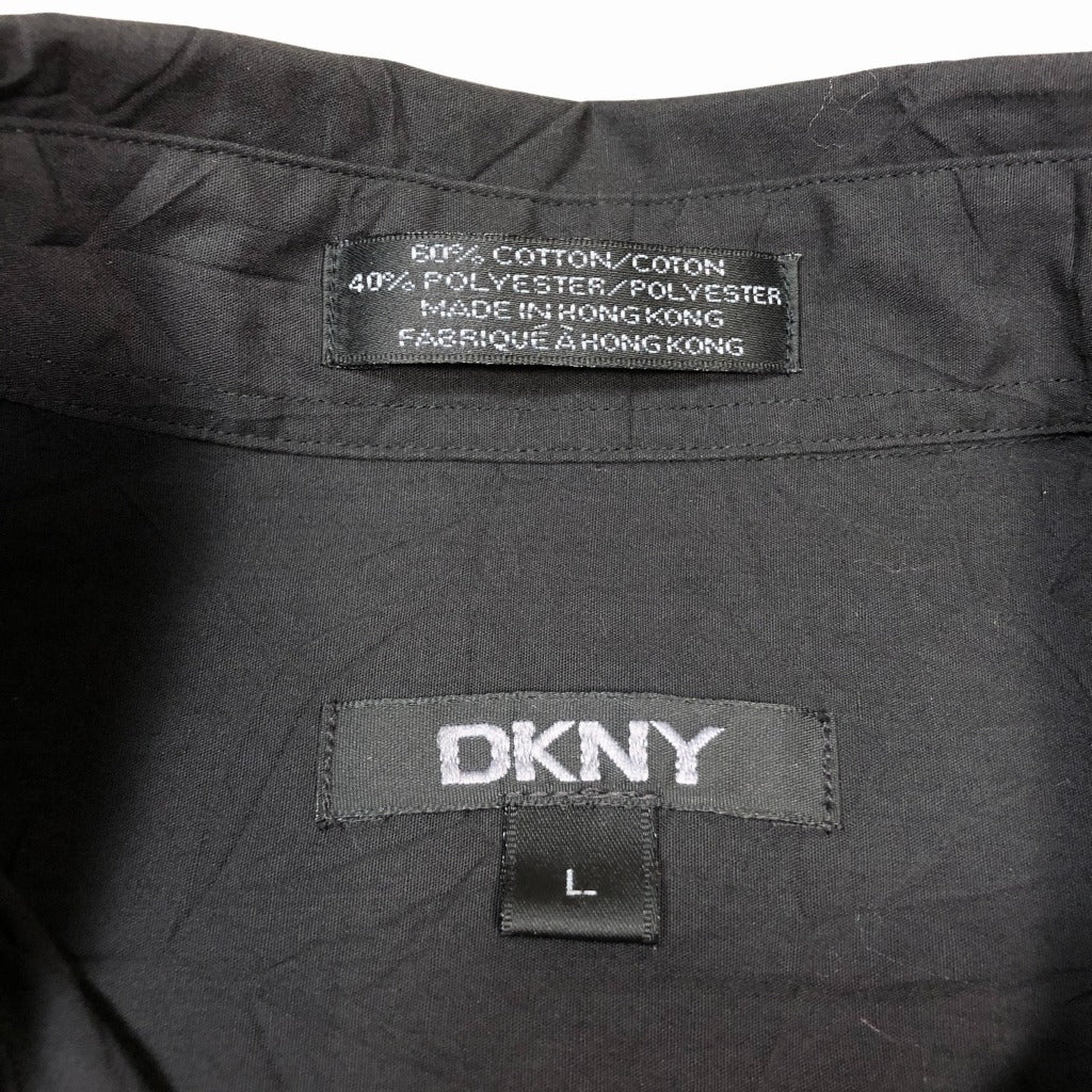 00s DKNY DONNA KARAN NEW YORK Short Sleeve Shirts L [ 10043 ]