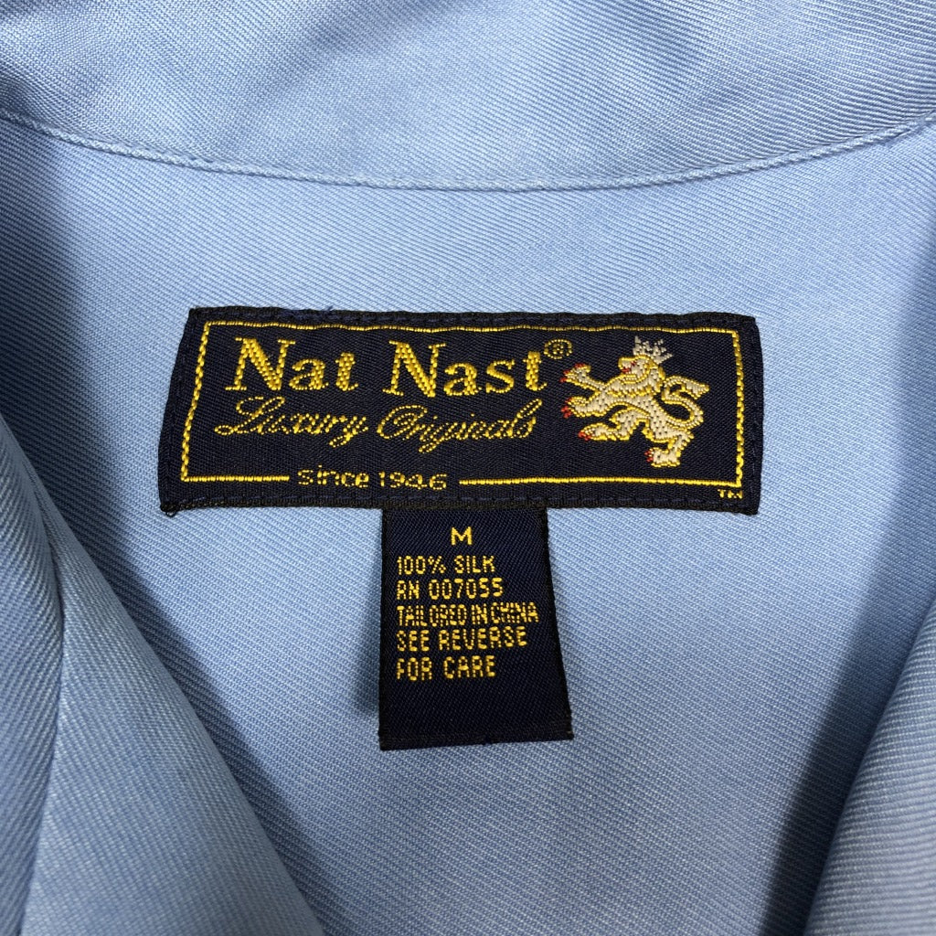 90s Nast Nat Short Sleeve Shirts M [ 10050 ]