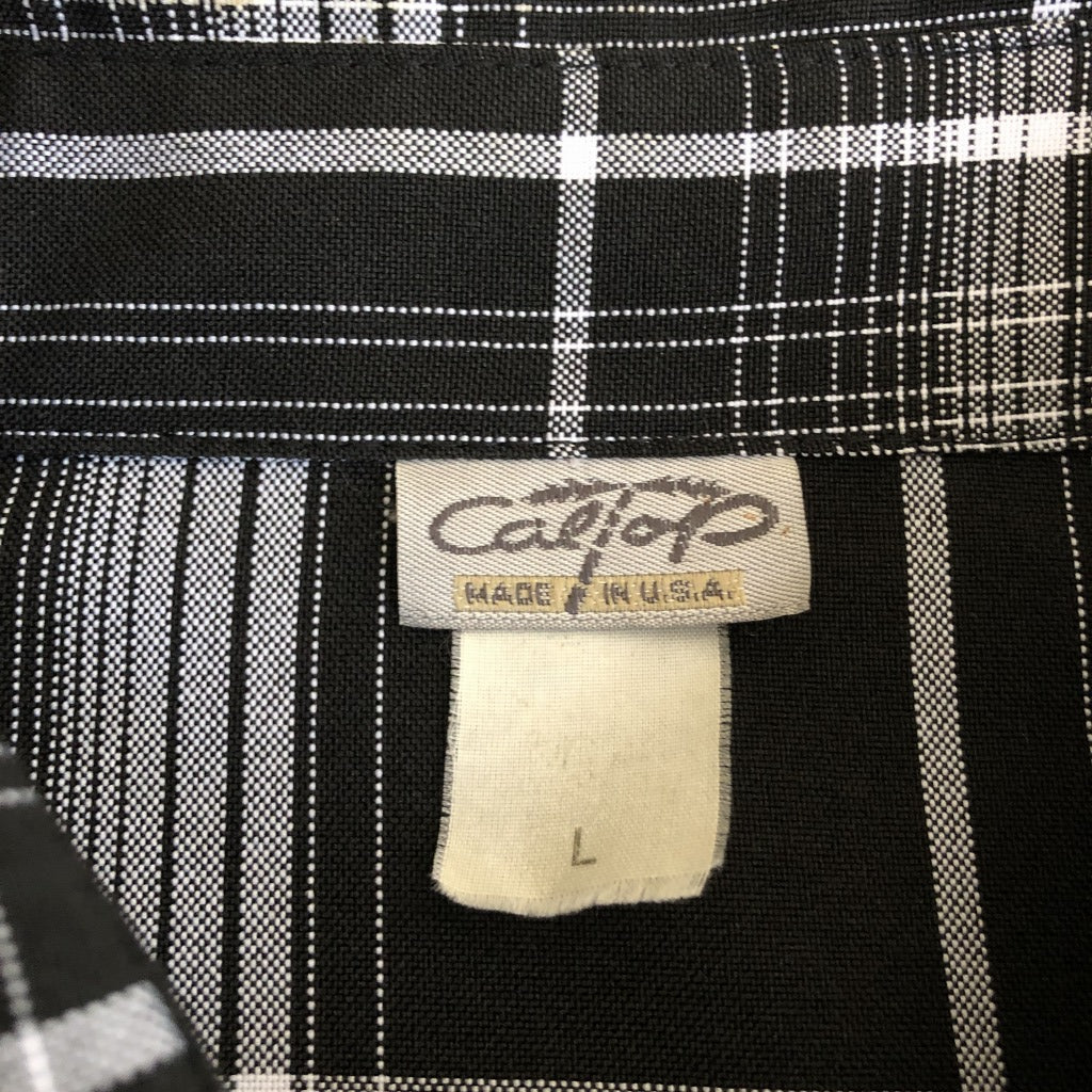00s CALTOP Allover Print Shirt L [ 10054 ]