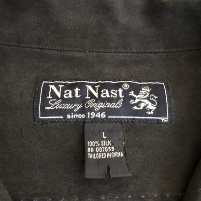 90s Nat Nast Short Sleeve Shirts L [ 10055 ]