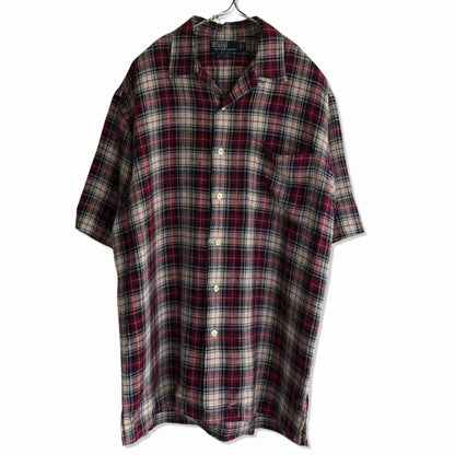 90s Polo by Ralph Lauren CLAYTON Allover Print Shirt S [ 10062 ]