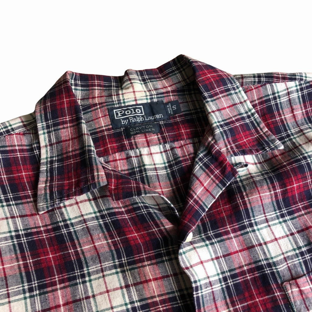 超スペシャル！Polo by Ralph Lauren 90s CLAYTON 90s Polo by Ralph Lauren CLAYTON Allover Print Shirt S