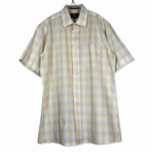 80s GIVENCHY Allover Print Shirt M [ 10064 ]