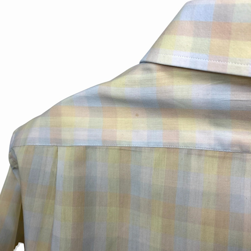 80s GIVENCHY Allover Print Shirt M [ 10064 ]