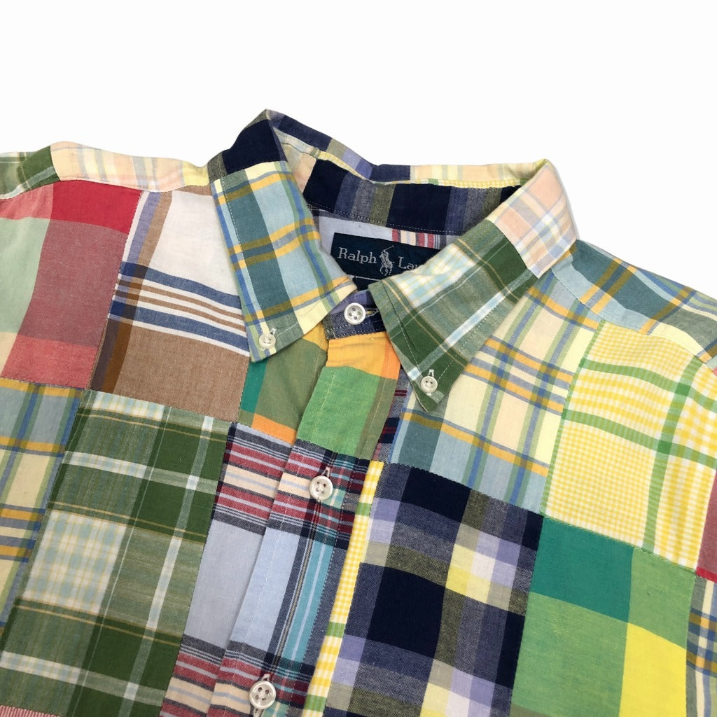 90s RALPH LAUREN BLAKE Button down Shirt L [ 10065 ]