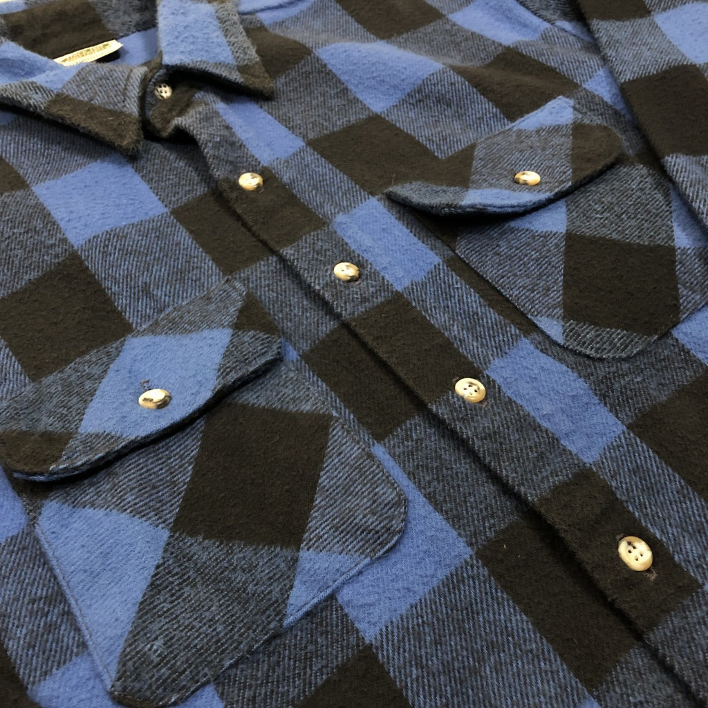 【FIVE BROTHER】flannel shirt ネルシャツ 青黒 L 楽天市場】ネルシャツ ファイブブラザー バッファローチェック