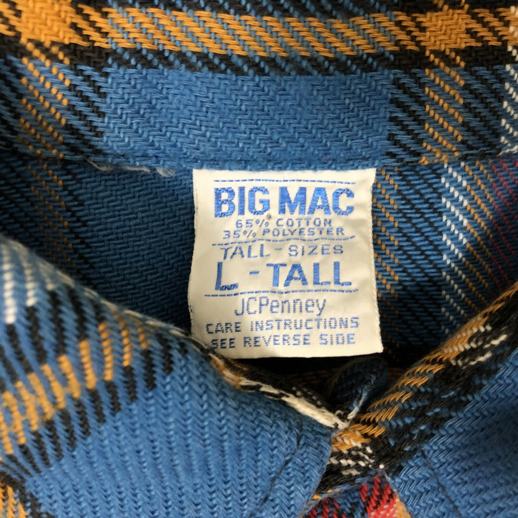 70s BIG MAC Flannel Shirt L [ 10085 ] – NEOTENY