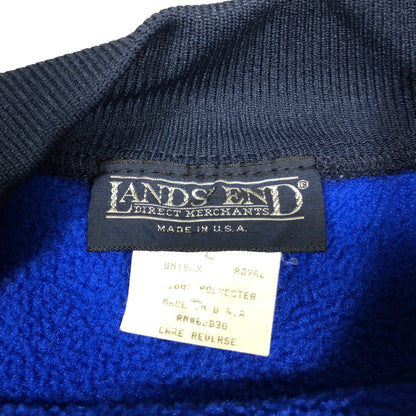90s LANDS' END Fleece L [ 10090 ]