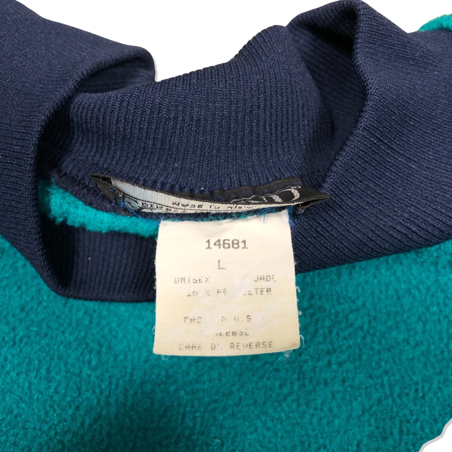 90s LANDS' END Fleece L [ 10092 ]
