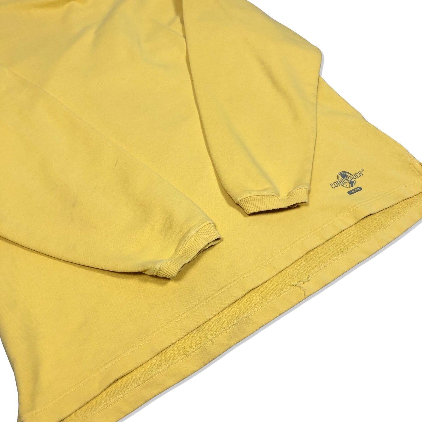90s Eddie Bauer EBTEK Plain Sweat Shirts M [ 10096 ]