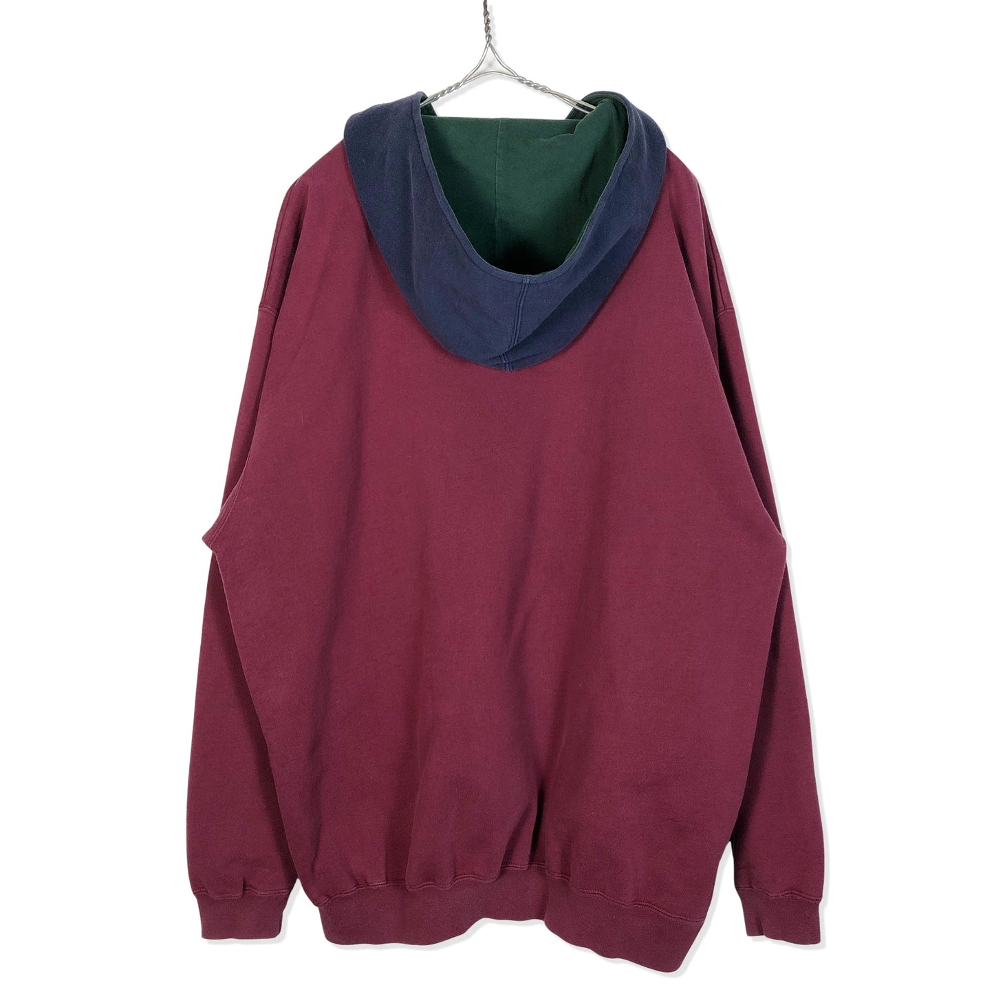 90s LANDS' END Plain Sweat Hoodie XL [ 10097 ]