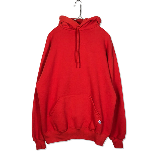 80s RUSSELL ATHLETIC Plain Sweat Hoodie XL [ 10098 ]