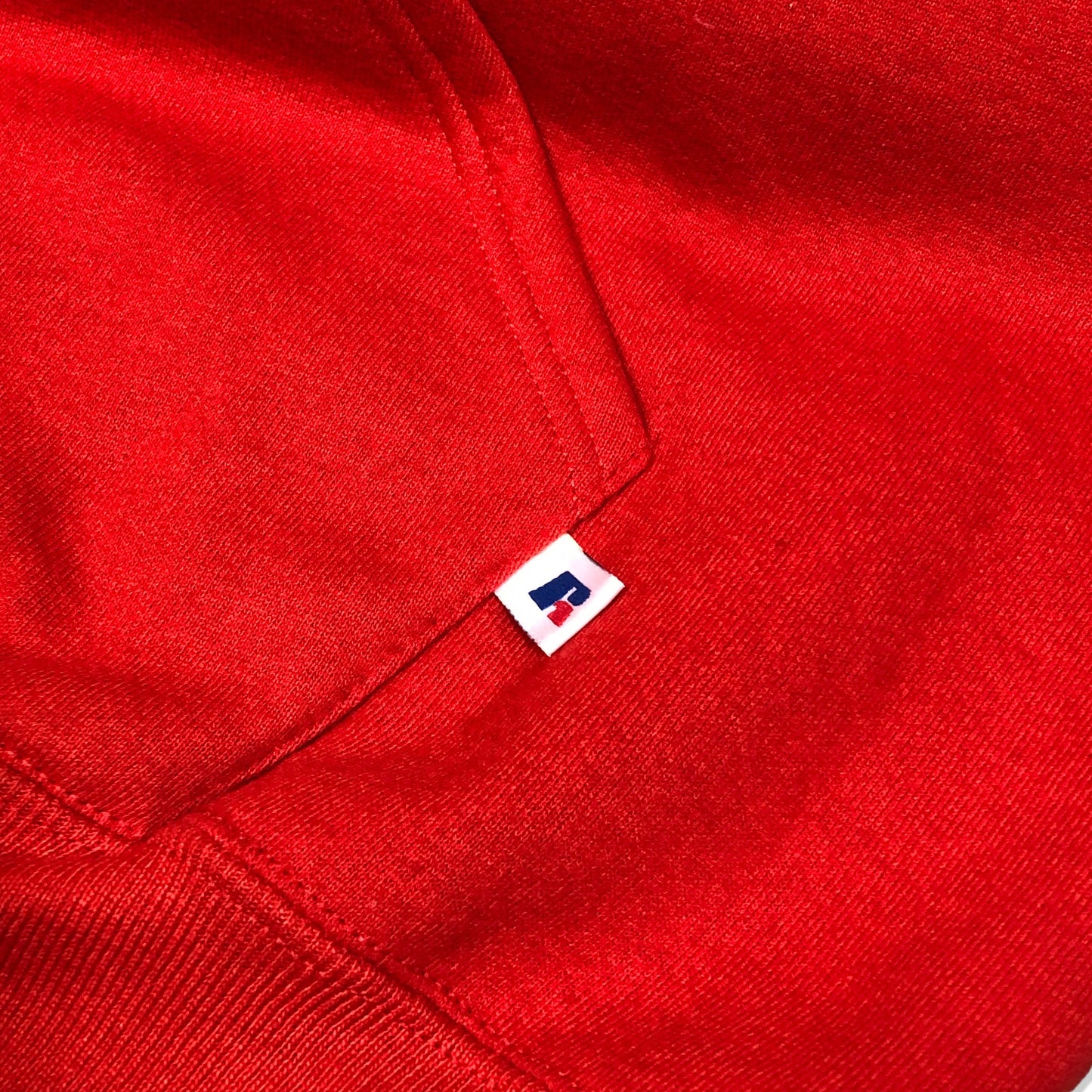80s RUSSELL ATHLETIC Plain Sweat Hoodie XL [ 10098 ]