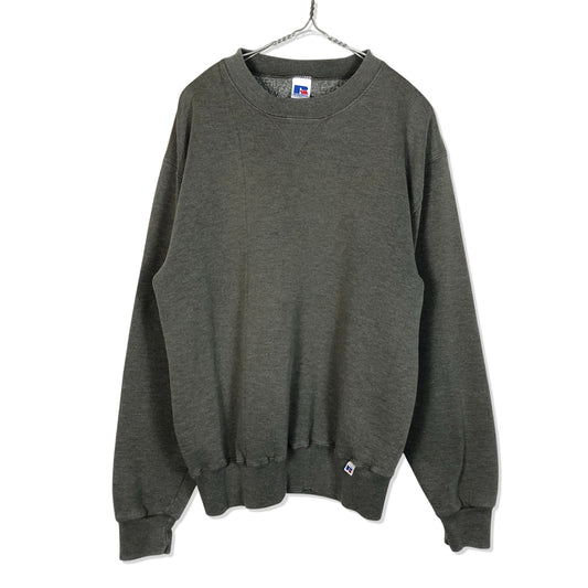 90s RUSSELL ATHLETIC Plain Sweat Shirts M [ 10100 ]