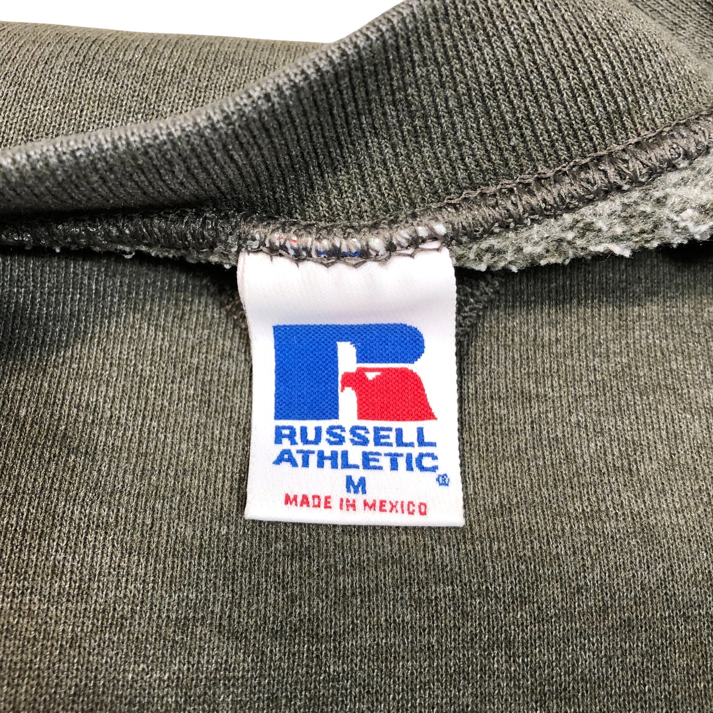 90s RUSSELL ATHLETIC Plain Sweat Shirts M [ 10100 ]