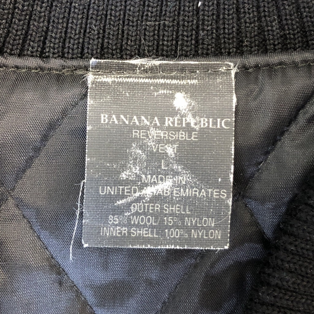90s Banana Republic Vest L [ 10104 ]