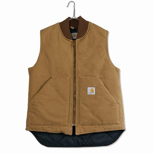 80s Carhartt Padding Vest M [ 10110 ]