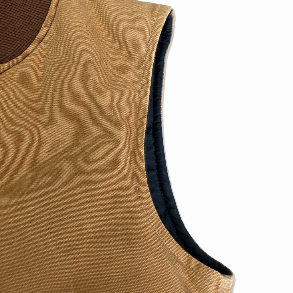 80s Carhartt Padding Vest M [ 10110 ]