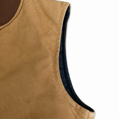 80s Carhartt Padding Vest M [ 10110 ]
