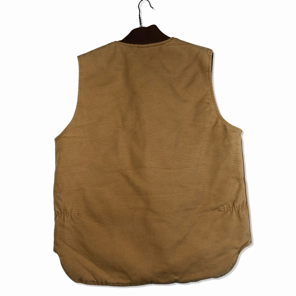 80s Carhartt Padding Vest L [ 10111 ]