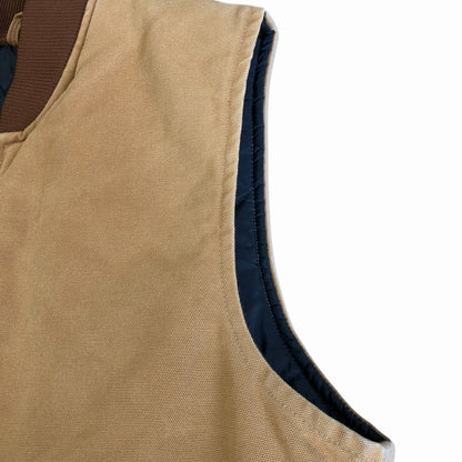 80s Carhartt Padding Vest L [ 10111 ]