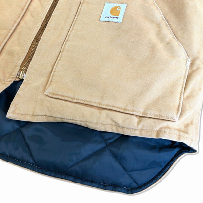 80s Carhartt Padding Vest L [ 10111 ]