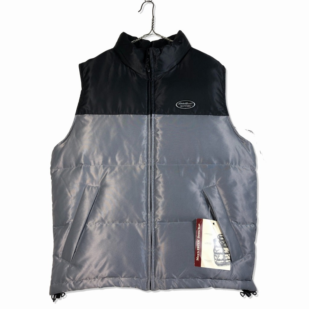 90s Eddie Bauer EBTEK Down Vest XL [ 10114 ]