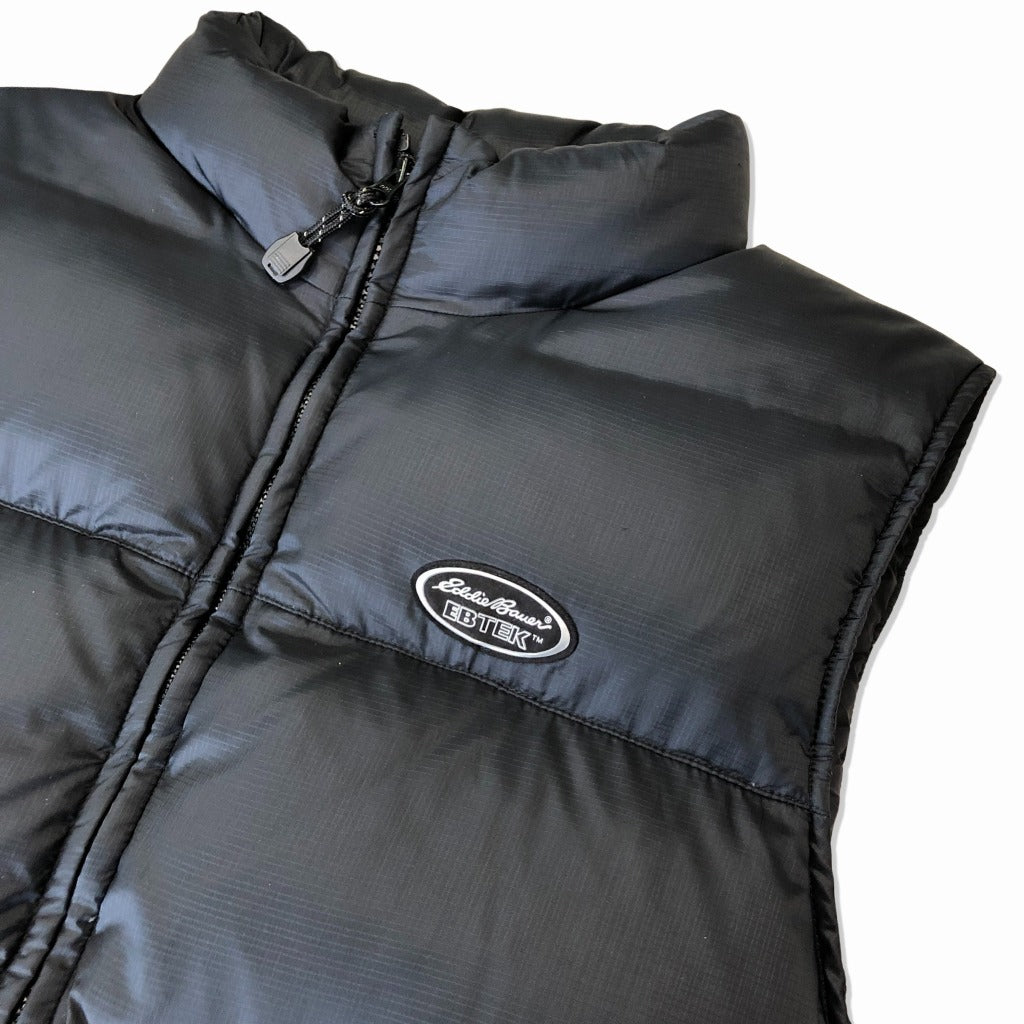 00s Eddie Bauer EBTEK Down Vest S [ 10115 ]