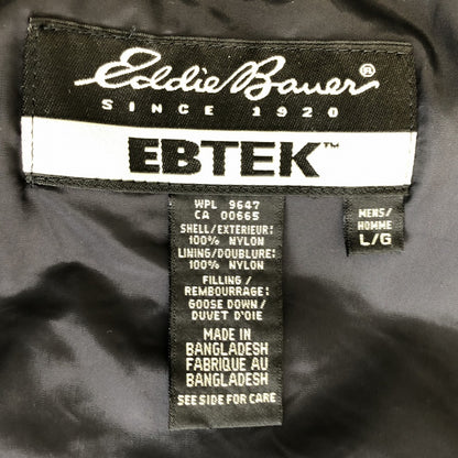 00s Eddie Bauer EBTEK Down Vest S [ 10117 ]