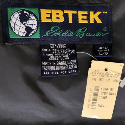 00s Eddie Bauer EBTEK Down Vest L [ 10119 ]