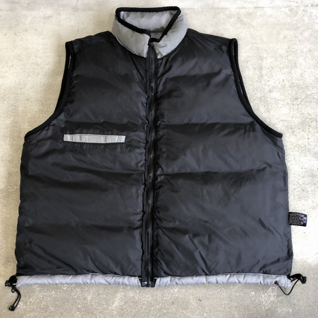 90s Eddie Bauer EBTEK Down Vest L [ 10120 ]