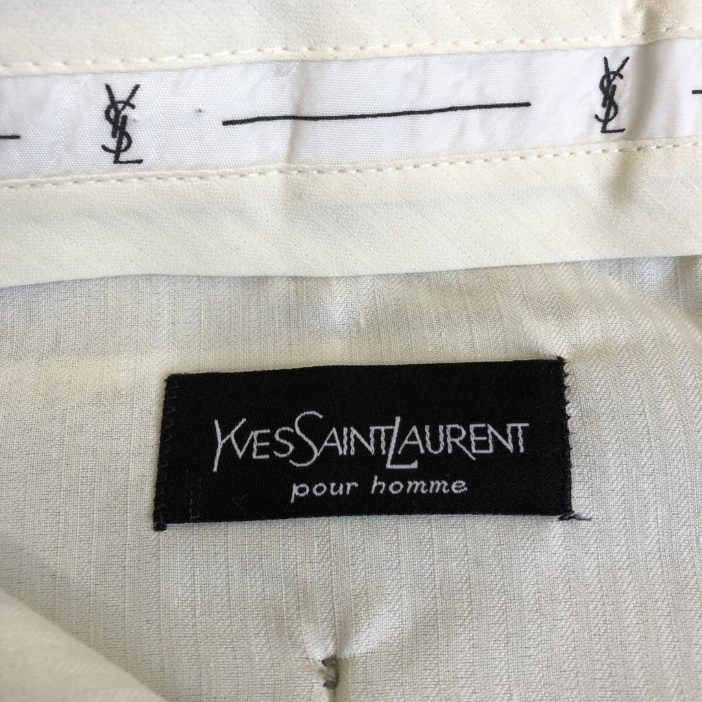 90s YVES SAINT LAURENT Slacks Pants W34×L32 [ 10121 ]